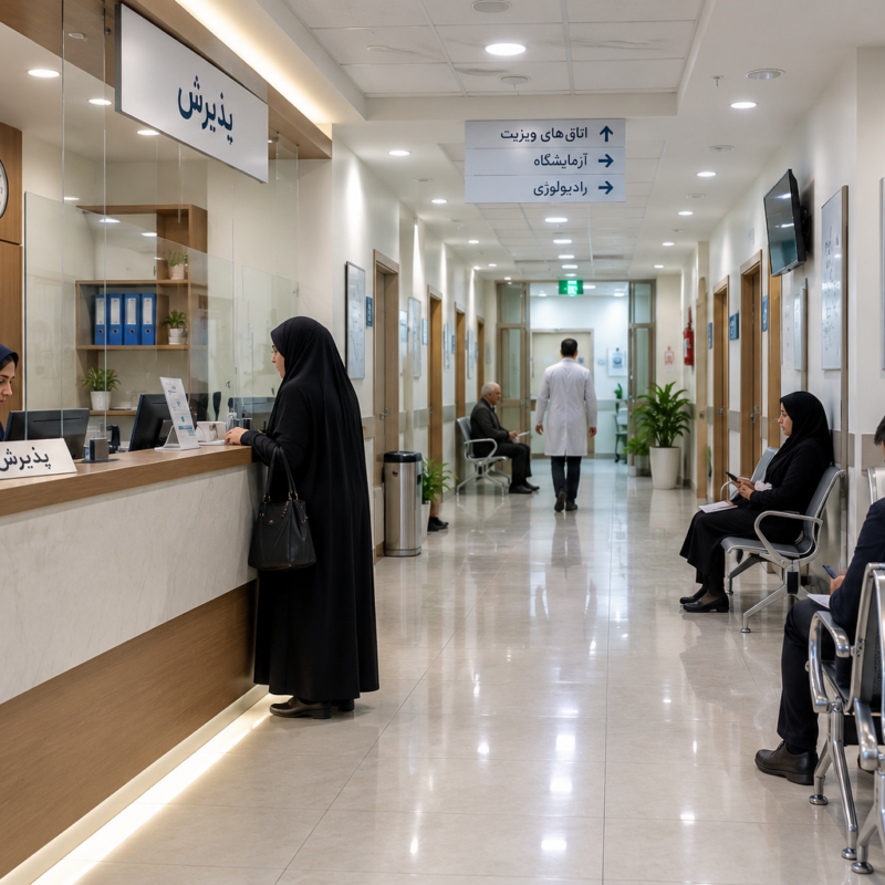 فضای مطب و کلینیک